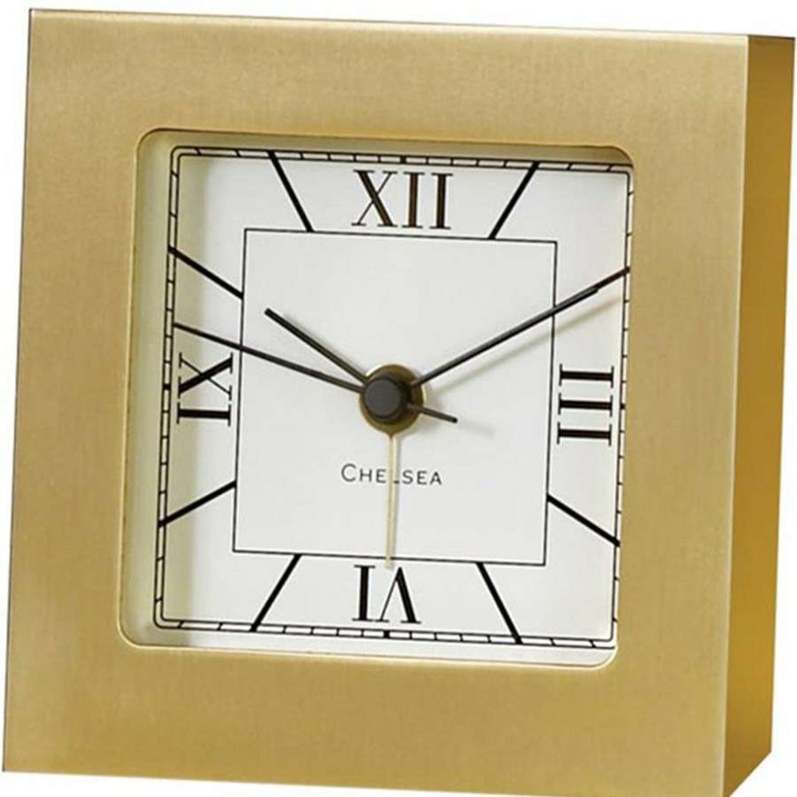 Clocks * | Scully & Scully Square Desk Alarm Clocks